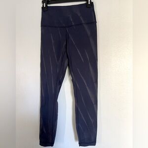 Lululemon wunder train leggings 25” EUC